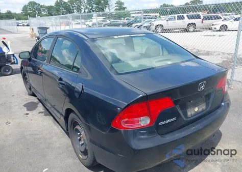 2008 Honda Civic Lx из США, поврежденный, VIN 1HGFA16598L075453